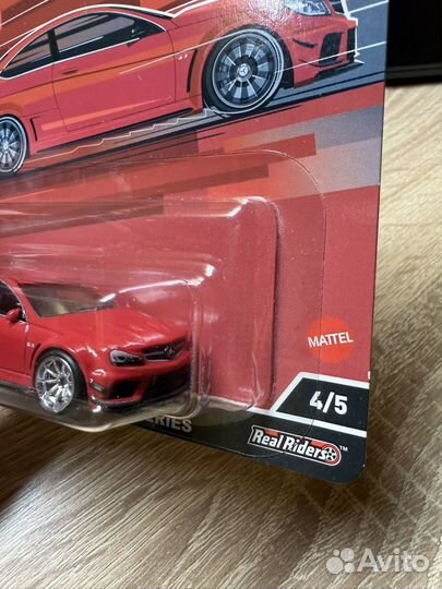 Hot Wheels Premium Mercedes C63 AMG