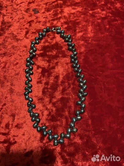 Бусы из натурального жемчуга