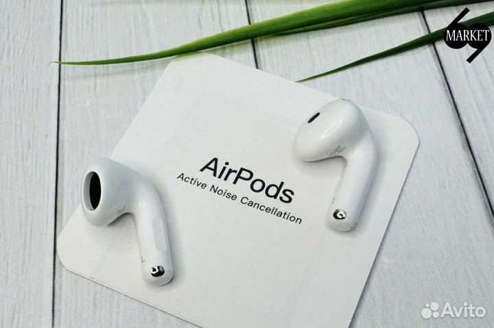 AirPods 4 с шумоподавлением