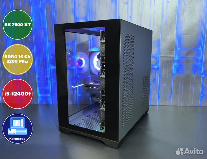 Игровой компьютер i5-RX7600XT-16DDR4-QYN946058-H610