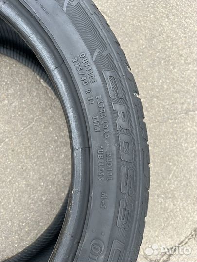 Continental CrossContact UHP 295/40 R21