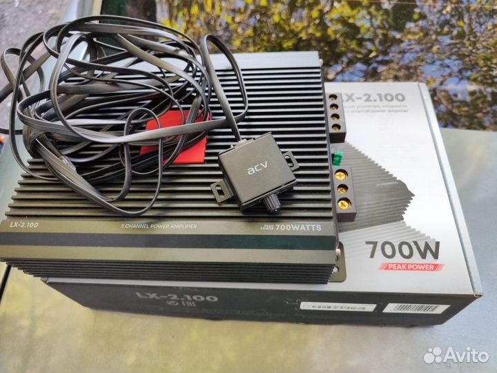 Автомобильный усилитель звука