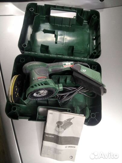 Машинка bosch PEX 300 AE