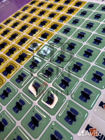 3D стикеры/наклейки со смолой/стикерпаки