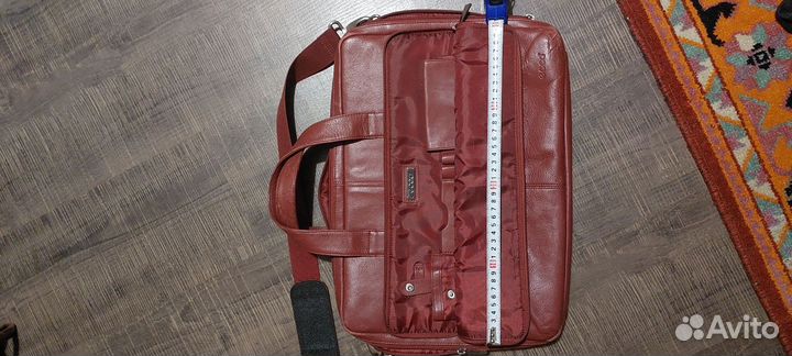 Сумка для ноутбука кожаная б/у