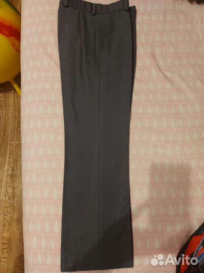 Комплект 122-128 серый брюки и жилет