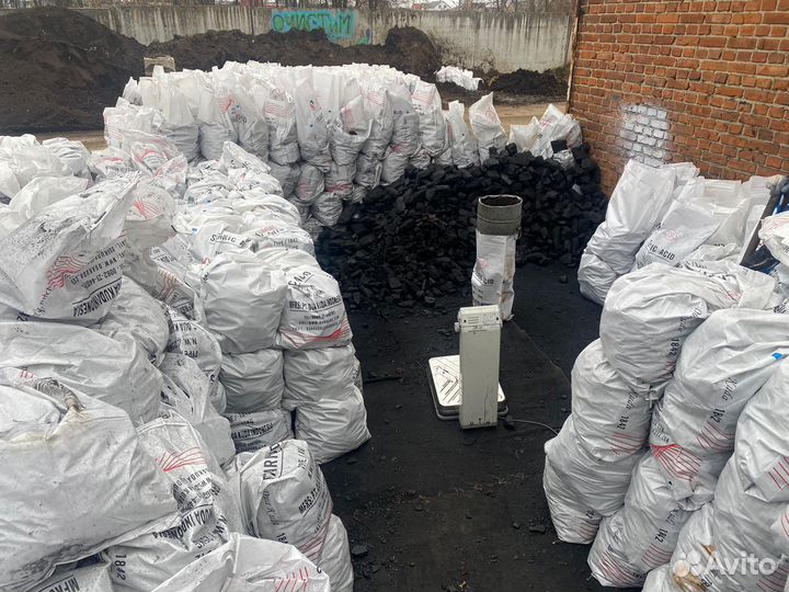 Уголь дпк навалом