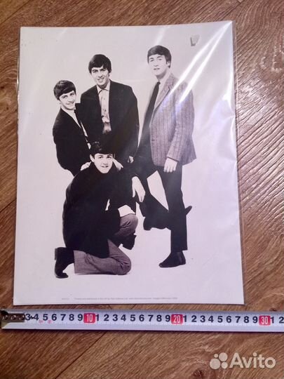 Ретро фотография Битлз