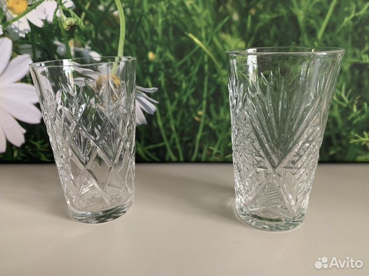 Хрустальные стаканы СССР