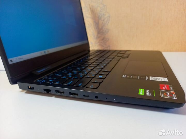 Игровой ноутбук Lenovo / Ryzen 5/ GTX 1650/ SSD