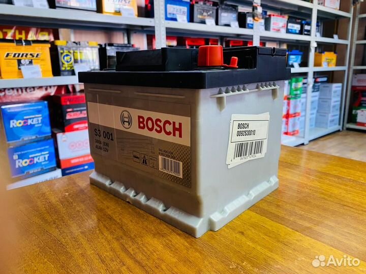 Аккумулятор Bosch 41 Ач на Шевроле Спарк