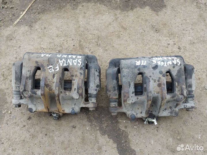 Суппорта передние hyundai grand santa fe 2017 г