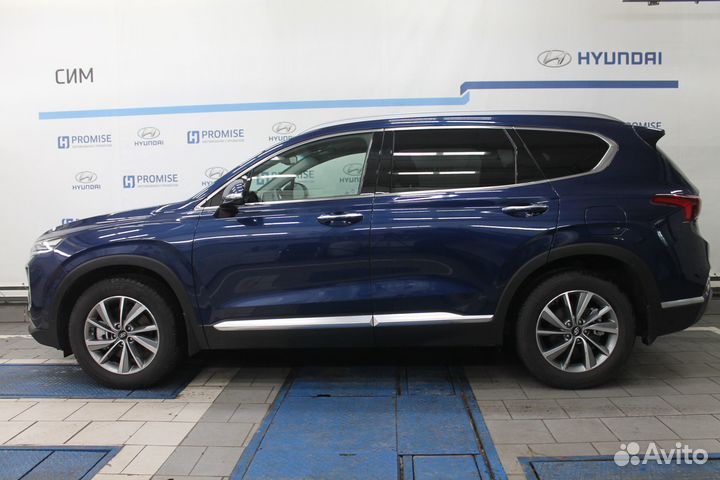 Hyundai Santa Fe 2.2 AT, 2018, 77 555 км