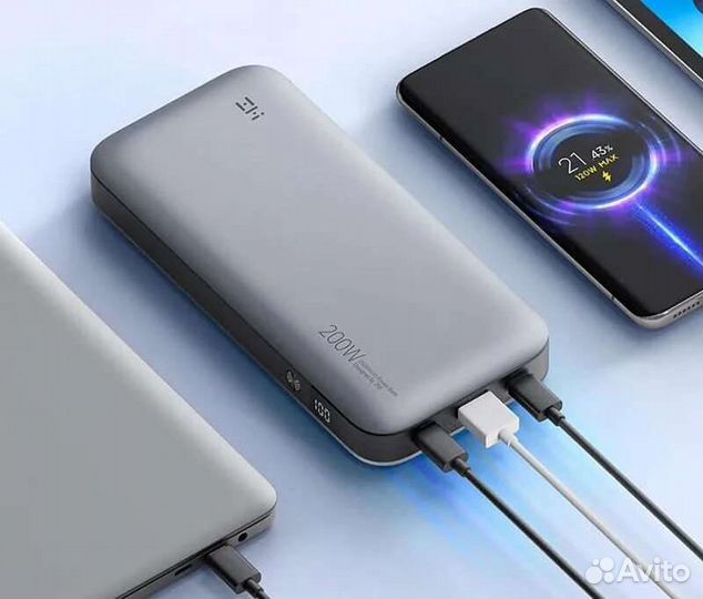 Повербанк ZMI QB826 200W 25000 mAh