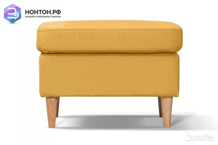 Банкетка Беркана желтая