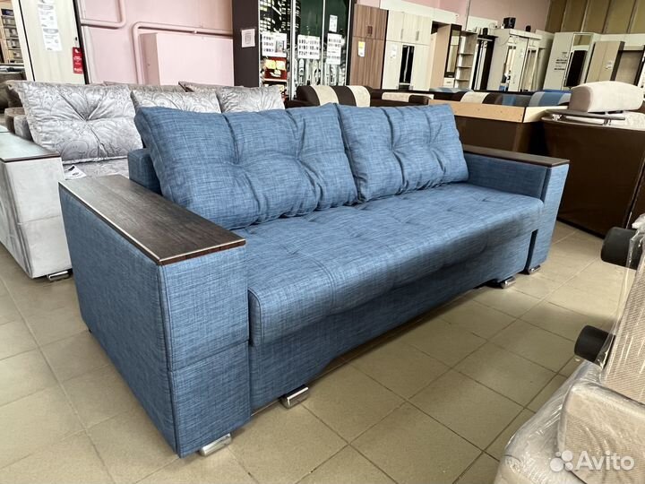 Диван синий