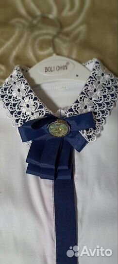 Блуза школьная 122 128