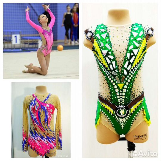 Эскизы купальника для художественной гимнастики