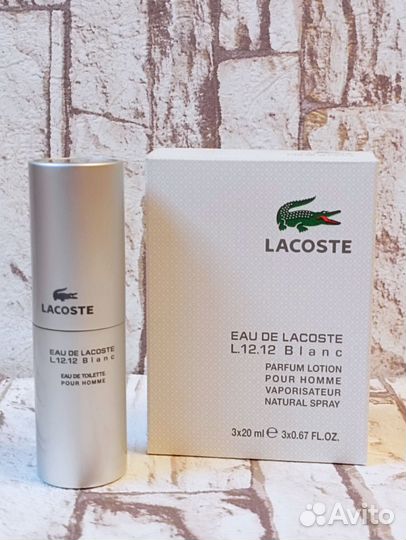 Туалетная вода lacoste мужские