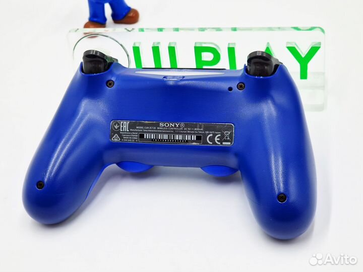 Синий оригинальный джойстик PS4 V2 CUH-ZCT2E
