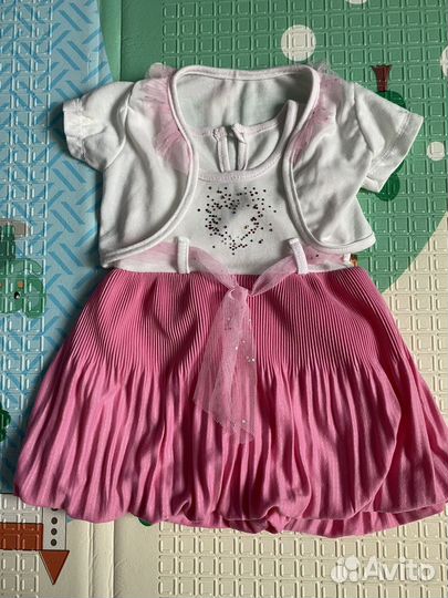 Платья на новорожденную малышку 0-2 мес