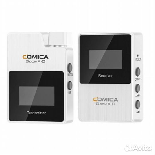 Микрофон comica BoomX-D D1 White