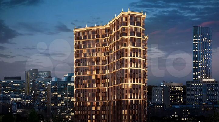 2-к. квартира, 79,5 м², 2/25 эт.