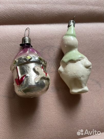 Елочные игрушки СССР