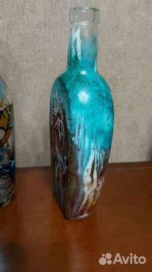 Бутылка декоративная