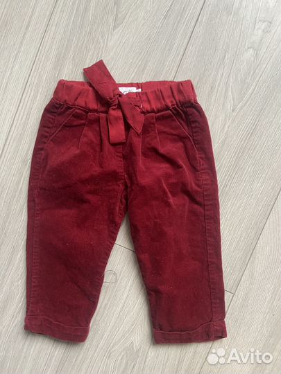 Пакет вещей на девочку размер 74-86