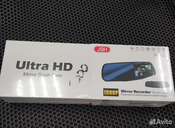 Зеркало с видеорегистратором и камерой заднего вид