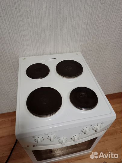 Плита электрическая горение