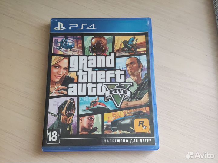GTA5 ps4 диск