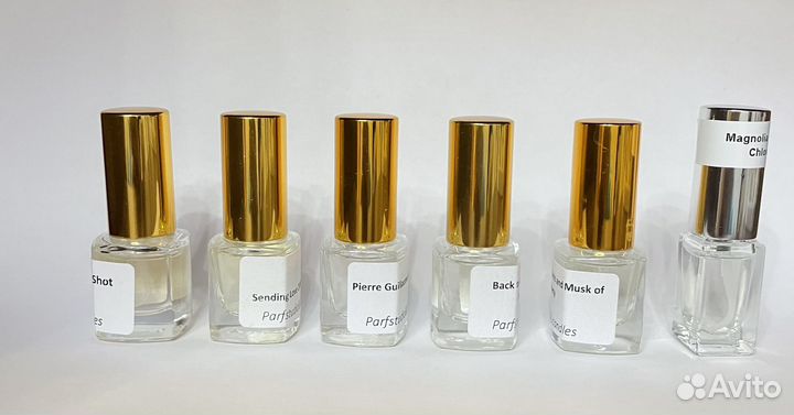 Парфюмерия оригинал, отливанты