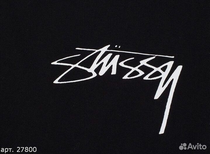 Футболка Stussy Черная