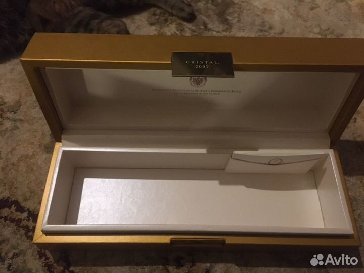 Коробка подарочная от шампанского Луи Родерер