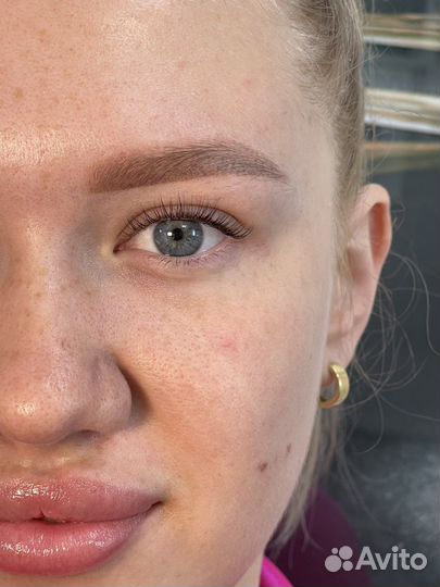 Ламинирование ресниц/Оформление бровей