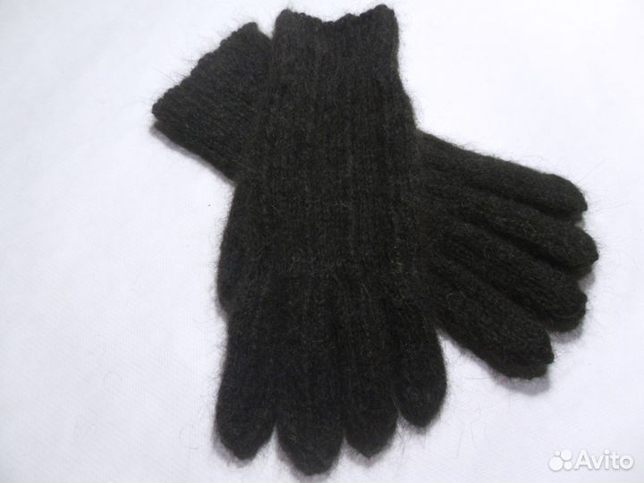 Перчатки мужские из собачьей шерсти Классика