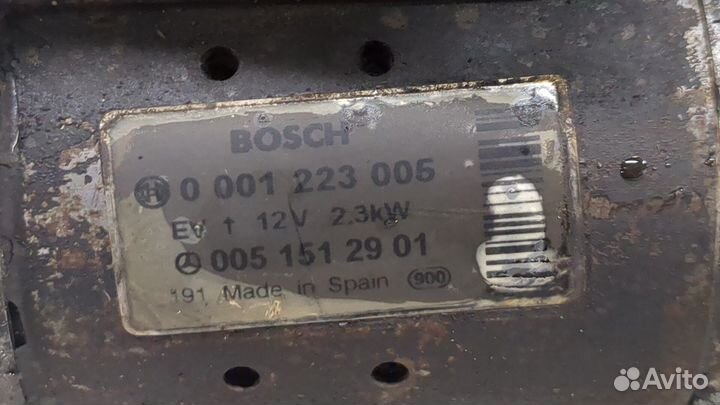 Стартер Mercedes S W220