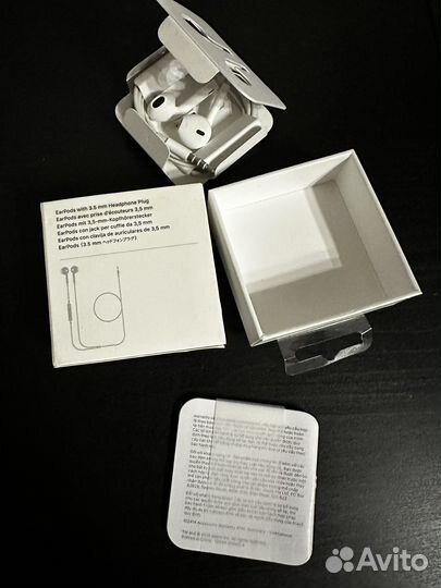 Наушники Apple EarPods 3,5 mm оригинал