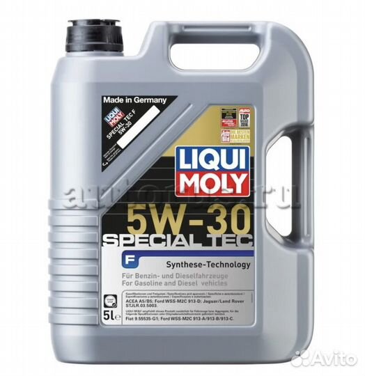 Масло моторное liqui moly F 5W-30 5лит