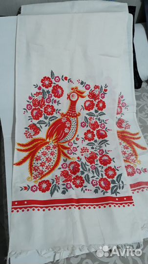 Рушник (бязь) с штампованным рисунком