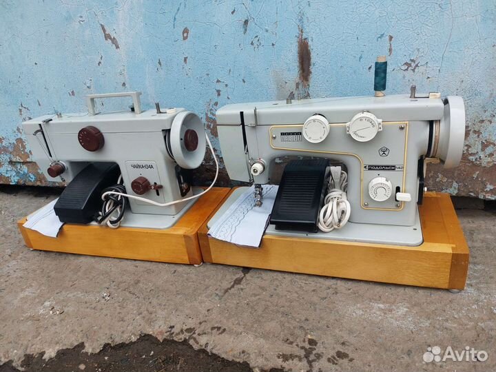 Швейная машина Подольск 142СССР Чайка 134А