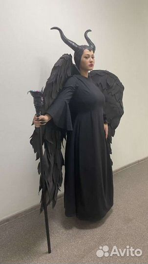 Крылья чёрные для фотосессии аренда