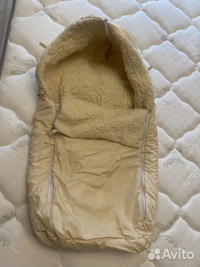 Конверт зимний в коляску и комбинезон