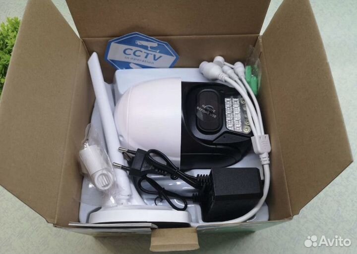 4G Камера видеонаблюдения с сим-картой