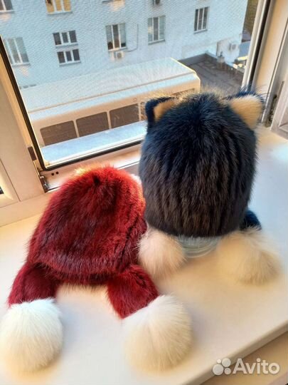 Шапки норка детские