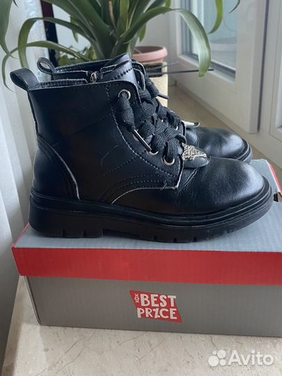 Ботинки демисезонные для девочки 28 размер