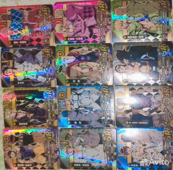 Карточки джоджо