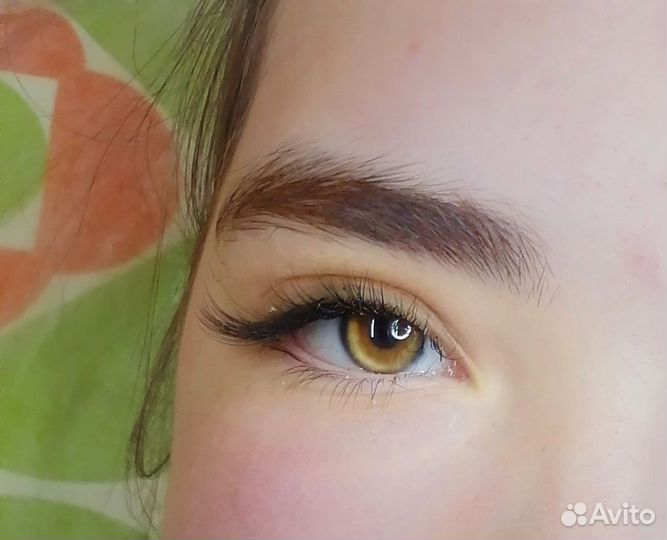 Наращивание ресниц модель